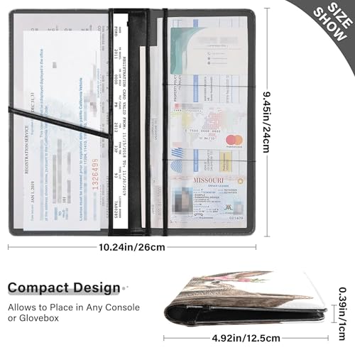 Organizador de Piel para Carro 5x10 in miniatura 3