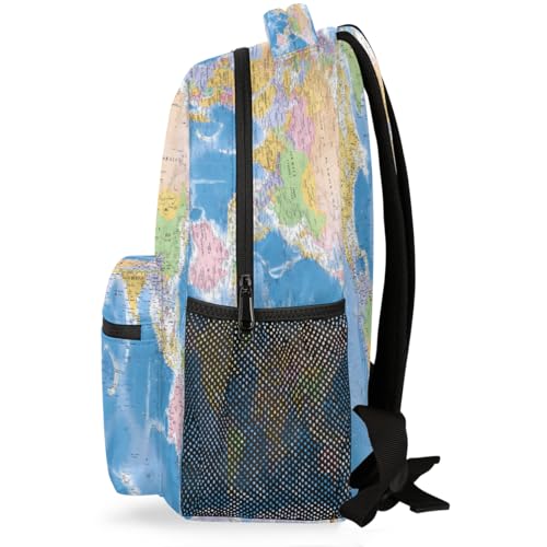Backpacks Globe World Map School