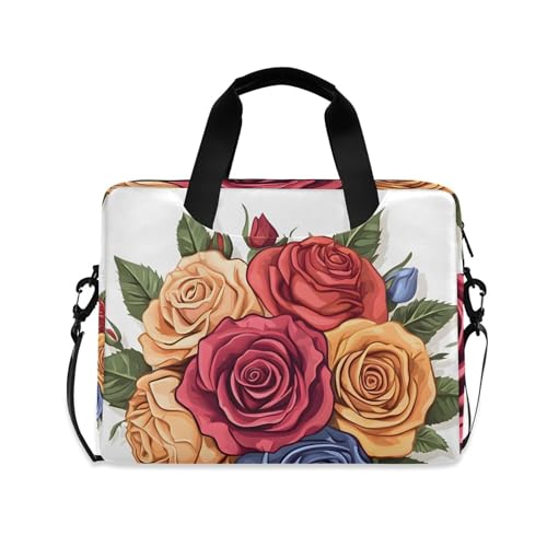 Maletín para portátil ALAZA con bolsa y correa, para laptop 13-15.6 pulg.