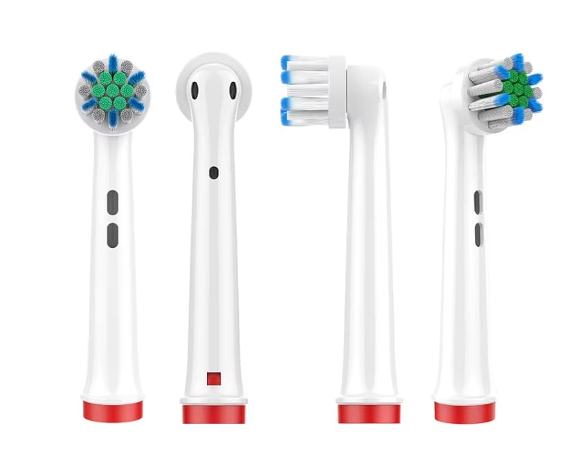 Rotating Replacement Brush Heads Compatible for Oral-B Braun Electric Toothbrush Extra-Thin Care Pro EB62-X 1