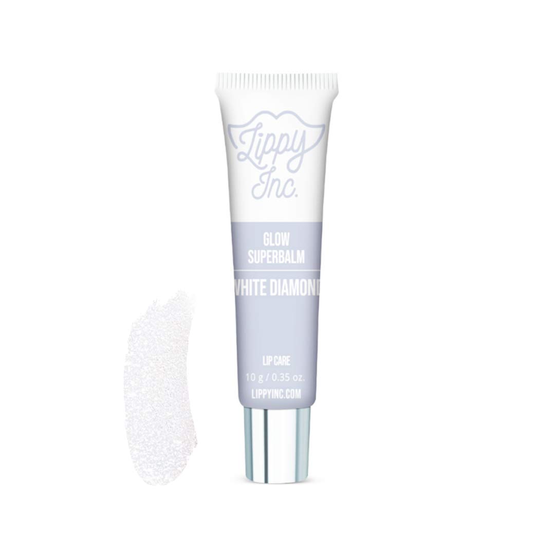 Lippy Inc. Glow Superbalm Lip Care 10g - White Diamond