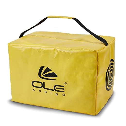 Golf Impact Bags Cube Smash Bag-OLE ANDIGO Seam Reinforcement Golf Impact Bags, Waterproof and Durable Hitting Bag,Golf Swing Trainer for Swing Impact,Golf Gifts for Men