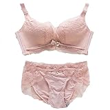 [Amulet] [アミュレット] レースブラジャーショーツセット ピンク 85A