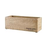 BUTLERS STANDARD SUPPLY Holzkasten hochkant L 28 x B 11cm