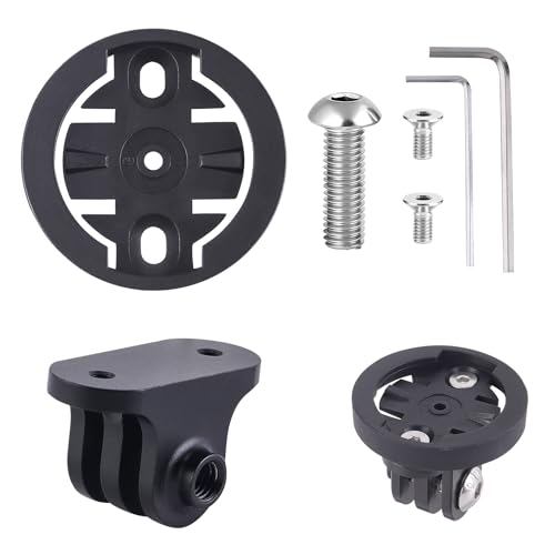 JKITNHJOT Halterung für Gopro Fahrradcomputer Weiblich für Garmin, Kamerahalterung, Fahrradlicht Halterung, Universal Halterung Adapter kompatibel mit Kamera oder Scheinwerfer, Lochabstand 22mm (A) JKITNHJOT Halterung für Gopro Fahrradcomputer Weiblich für Garmin, Kamerahalterung, Fahrradlicht Halterung, Universal Halterung Adapter kompatibel mit Kamera oder Scheinwerfer, Lochabstand 22mm (A)