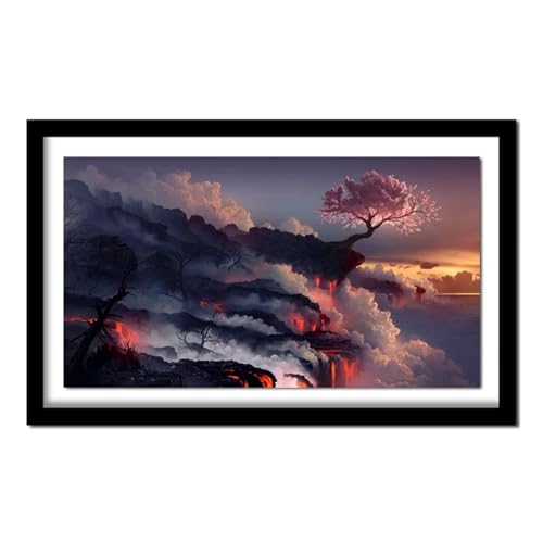 Kit complet diamond painting adulte strass point de croix 60x120cm