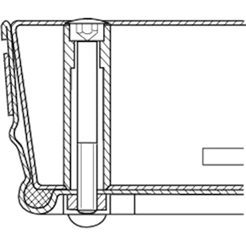 Preisvergleich Produktbild ZARGES Schachtabdeckung Stahl verzinkt 1000 x 800 mm