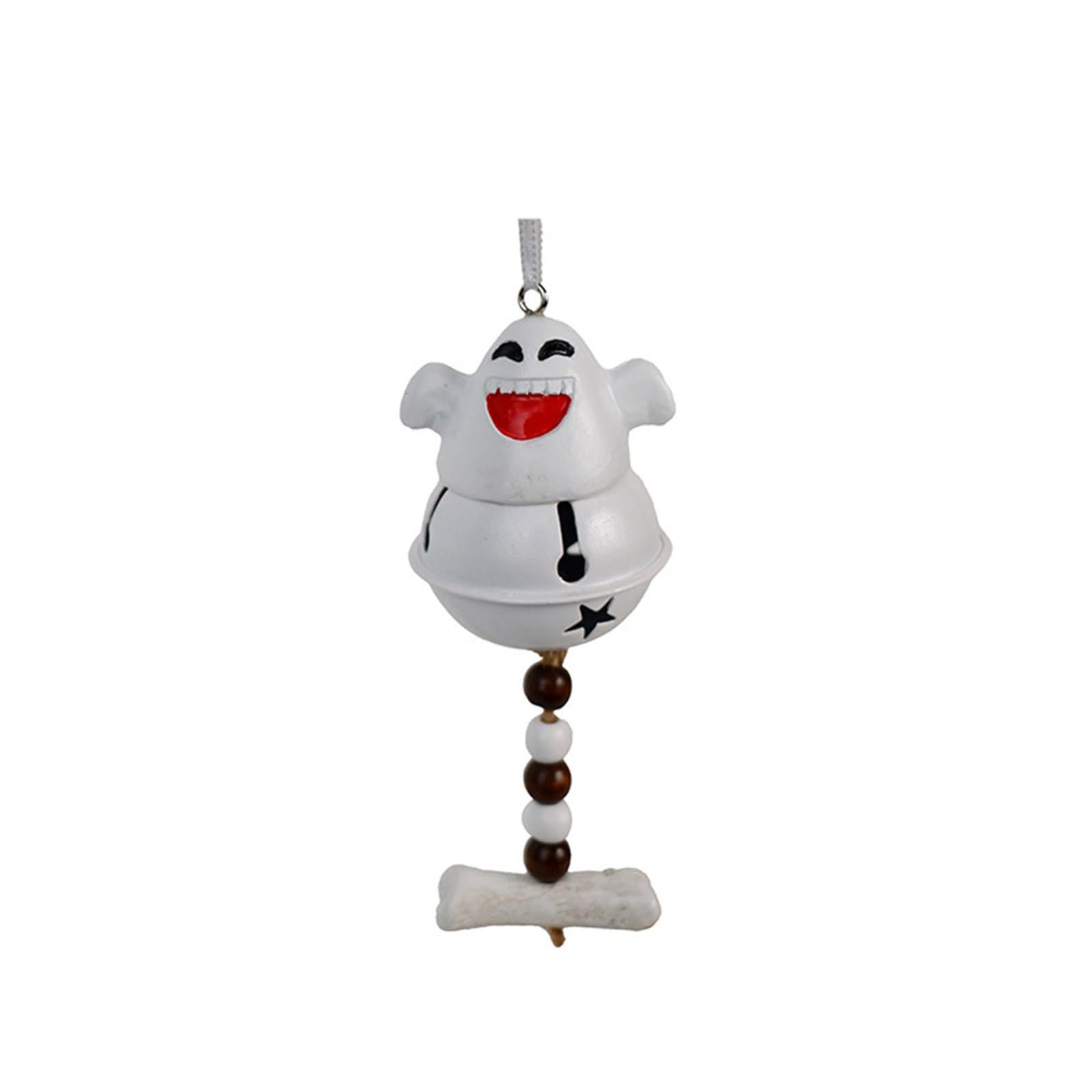 Ghostly Aeolian Bells Halloween Hanging Decoration for Window Door Outdoor Indoor Party Halloween Door Hanging Bells