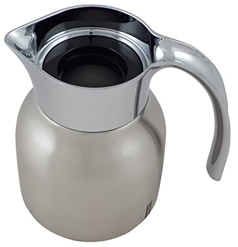 Jarra de vacío Helios reunión de acero inoxidable mate con capacidad de 0,6 litros 5