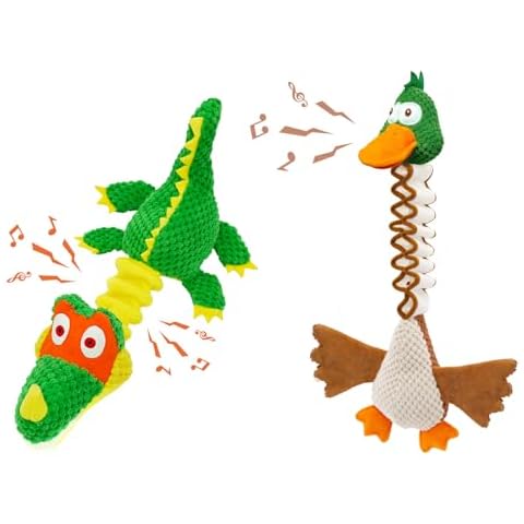 WinTour Puppy Toys to Keep Them Busy, Tug of War Dog Toy, Puppy Teething Toys, Dog Chew Toys for Small/Medium Dogs, Non-Tough Dog Toys for Aggressive Chewers, Squeaky Dog Toys Cover