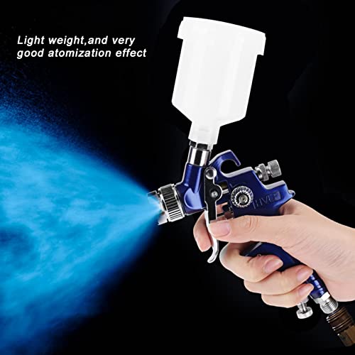 Pistolet de pulvérisation de précision pneumatique à buse interchangeable - 4