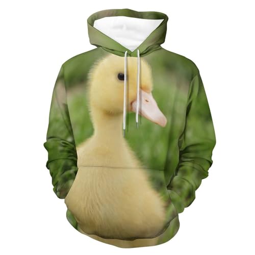 Unisexe hoodie mignon sweatshirt pull manches longues vêtement chaud de taille S