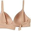 Amazon Essentials Women's Wireless Bra, Light Brown, 36A