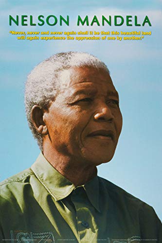 1art1 Nelson Mandela Poster Never Again Affiche Murale 91x61 cm