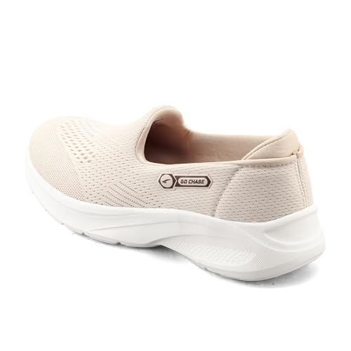 Image of ASIAN Style Walk-31 Women's Walking Shoes | Ultra-Lightweight Slip-On Shoes with Knit Mesh, Arch Support | Flexible Sole & All-Day Comfort for Daily Use