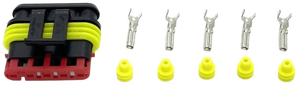 MTA Automotive 3050132 SuperSeal Connector 1.5 mm 5-Pin Female