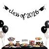 2026 Graduation Banners Party Decorations, Black Class of 2026 with Hat Graduation Banners Garland for Congratulation Graduations Party Supplies, School, Home, Car Decorations