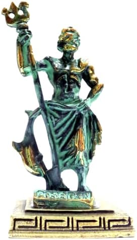 Iconsgr Poseidon God of the Sea Miniature Statue, Mythology Figurine image 5