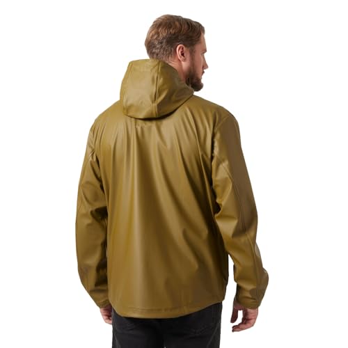 Image of Helly-Hansen mens Moss Hooded Waterproof Windproof Raincoat Jacket