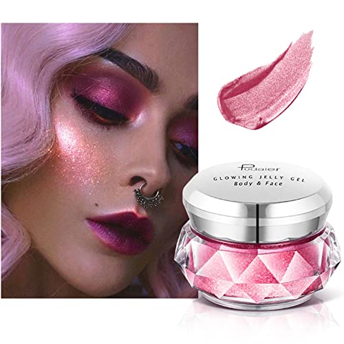 Sombra de olhos Nail Art Body Glitter Shimmer Poeira Pó Lantejoulas, Maquiagem para fantasia de Hall