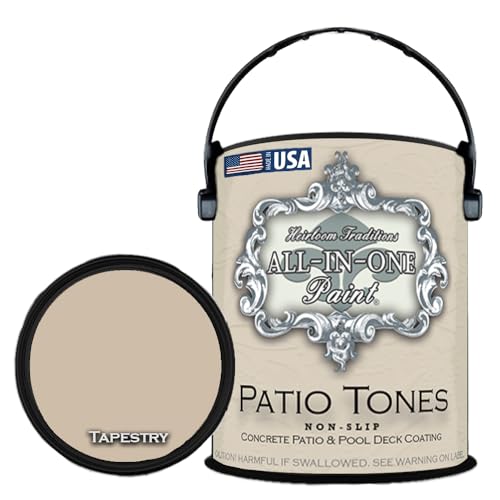 ALL-IN-ONE Deck and Patio Paint, Non-slip acrylic coating with aggregate,