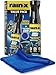 Price comparison product image Rain-X Premium Dash & Screen Cleaner  Anti-Fingerprint Formula with Antistatic Coating for Glass, Plastic, and Delicate Surfaces + Microfibre Cloth  300 ml