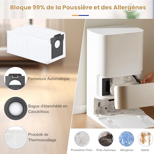 20 Accessoires pour Robot Aspirateur Dreame L10s Ultra Gen2/L40 Ultra AE(A) – vue 4
