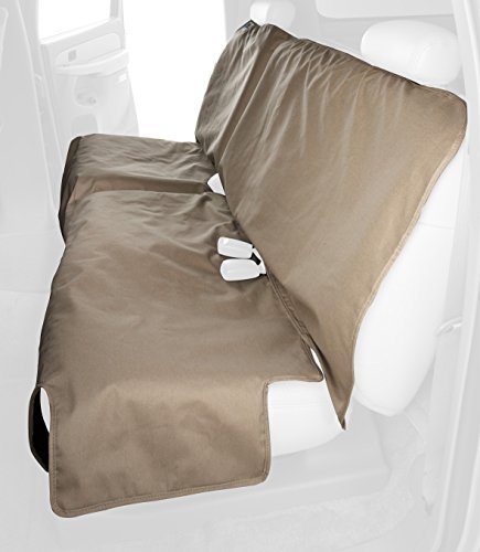 Canine Covers DE2021TP Econo Plus 2nd Row Semi-Custom Fit Seat Protector - Polycotton (Taupe)