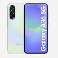 Samsung Galaxy A36 5G (Awesome Lime, 8GB, 128GB) | Gemini Live | Awesome Intelligence (AI): Circle to Search, My Filter, Object Eraser | 4nm Snapdragon Processor | Flagship Grade Camera