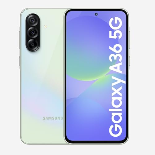 Image of Samsung Galaxy A36 5G (Awesome Lime, 8GB, 128GB) | Gemini Live | Awesome Intelligence (AI): Circle to Search, My Filter, Object Eraser | 4nm Snapdragon Processor | Flagship Grade Camera