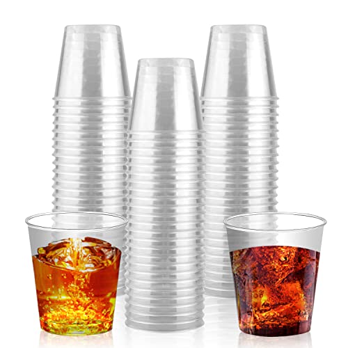 Schnapsgläser Shotgläser Becher Plastik Wiederverwendbare Trinkbecher Schnapsbecher 50ml Party Gadget Schnapsspender zum Abfüllen von Getränken Schnapsverteiler als Geschenk 50 Stück Cover