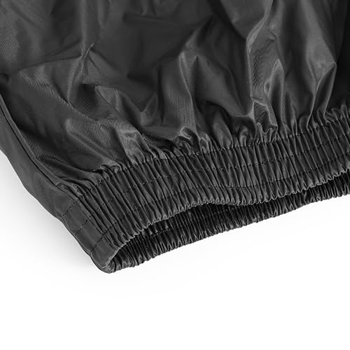 Image of Men's Lightweight Waterproof Rain Suit - Reflective Jacket & Pants with Hood for Outdoor Work, Fishing, Hiking