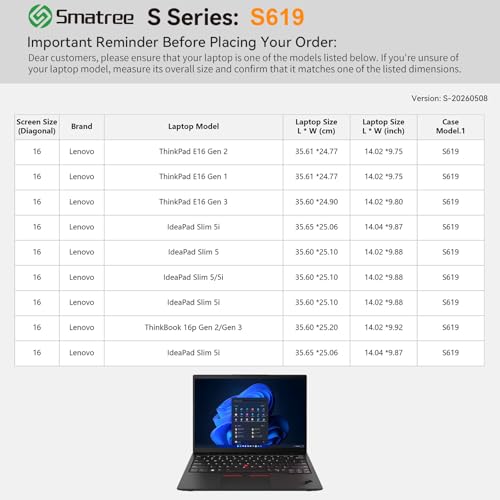 Smatree SlimPro housse PC portable 15.6 en textile robuste et protection d'angle - 2