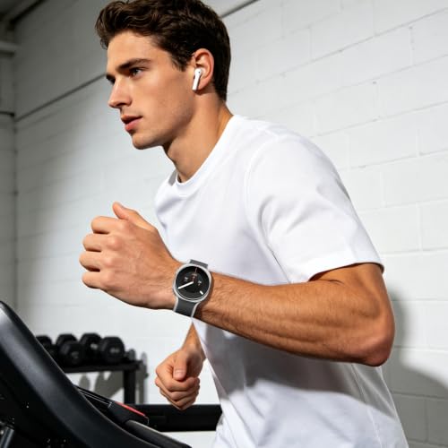 Getino Misty Sport Band for Samsung Galaxy Watch 9 8 40mm 44mm | No Gap Soft Silicone Strap for Women Men, Waterproof Band Compatible with Galaxy Watch 9, Watch 8, Galaxy Watch 8 Classic 46mm, Black - image 2