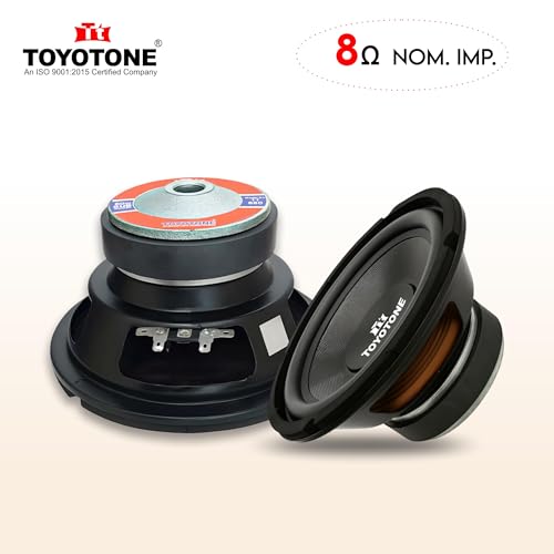 Image of 6.5 inch HI-FI Subwoofer | Waterproof Coated Cone | Copper Coil of 8 Ohms | V3 Long Strokers | Rubber Edge | Y35 90 * 17 MM Magnet (6INCH-60W-IMP-SUBWOOFER)