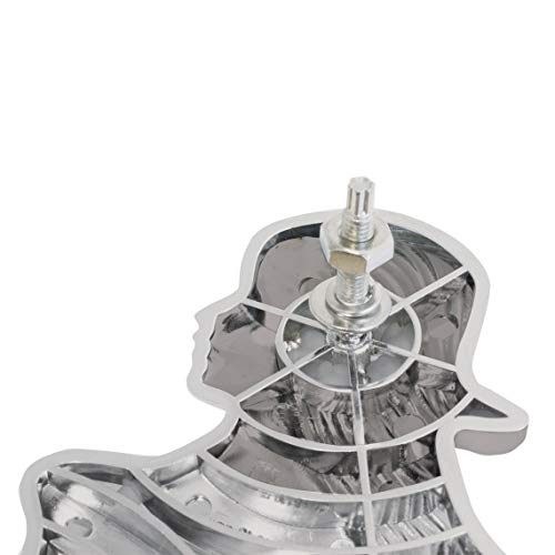 Image of GG Grand General 90411 Cr. Plastic Sitting Nude w /Studs, Face to Right