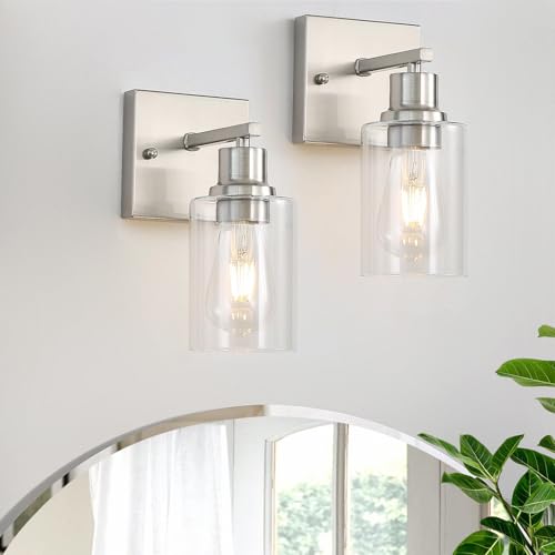 Jodauirt Modern Wall sconces Set of 2，Bathroom Vanity Light fixtures,