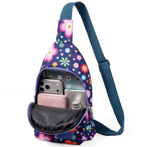Image of Banelu Small Sling Backpack Crossbody Bags for Women Men, Sling Bag Cross Body Bag Fanny Packs Crossbody Purses