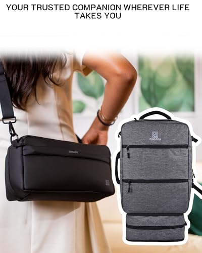 Image of Zingaro Combo Large 40l Travel Lapotp Bag For Men Women Laptop Backpack For Men Women Tech Organizer Pouch