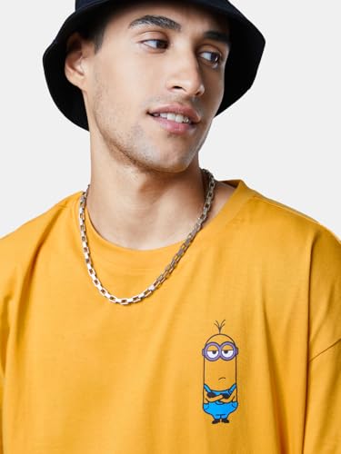 Image of The Souled Store Men's Cotton Loose T-Shirt