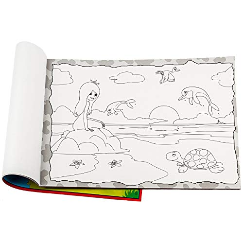 alles-meine.de GmbH großer XXL Malblock/Malbuch - A3 - Poster Bilder - Märchen & Prinzessin - 16 Seiten - Dickes… – Bild 7
