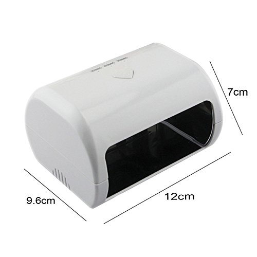 Joysusie Uv/Led Smart Nail Lamp Dryer, Cures All Major Gel Nail Polish Brands (9W White) #TOP2