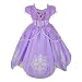 Dressy Daisy Girls' Princess Dress Up Costume Cosplay Fancy Party Long Dress Size 4T / 5