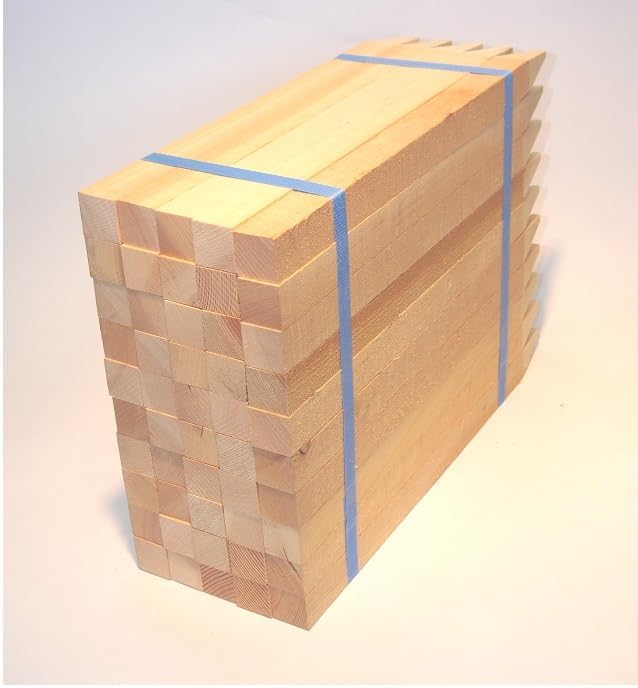 Amazon | ノーブランド 木杭 測量杭30×30×300mm 50本単位 | 木杭