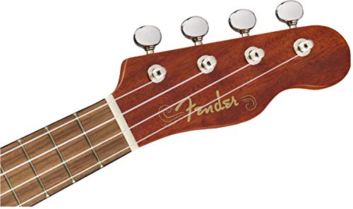 Fender Venice Ukulélé soprano Naturel - Les Beatles, Paul McCartney, John Lennon, RIngo Starr, George Harrison Fender Venice Ukulélé soprano Naturel – Image 7