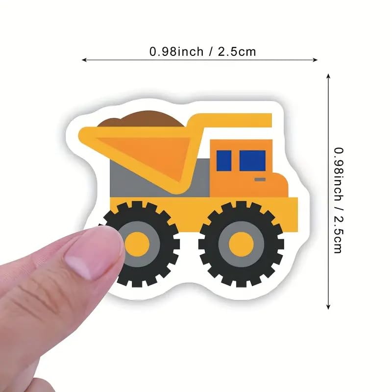 Rollo Pegatinas Oficio Grúas para niños, Profession stickers, 1 Unidad - imagen 3