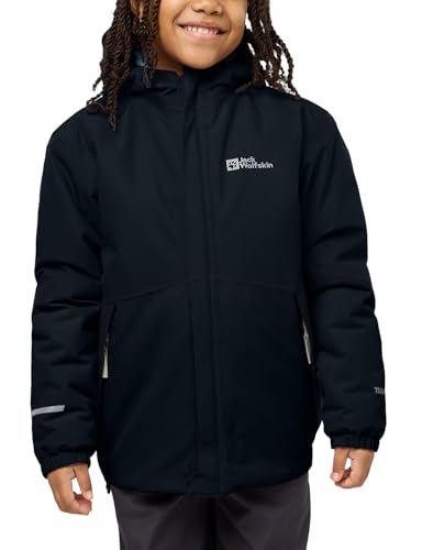 Jack Wolfskin Unisex Kinder Blocky Daunenjacke, Night Blue/night Blue, 152 EU