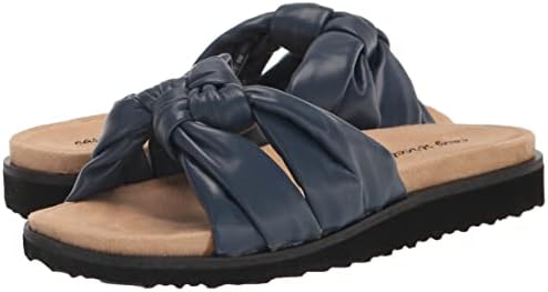 Easy Street Women's Suzanne Slide Sandal, Navy, 6 | Image 6