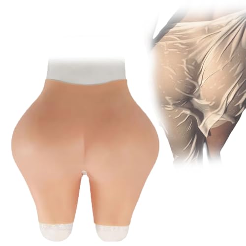 Culotte à fesses push-up en silicone avec effet gros fesses pour travestissement