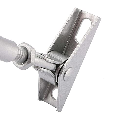 Ferme-porte hydraulique robuste, Force réglable de 25-80kg, mécanisme de fermeture automatique silencieuse pour les portes en métal en bois incendie, idéal pour la sécurité résidentielle commerciale